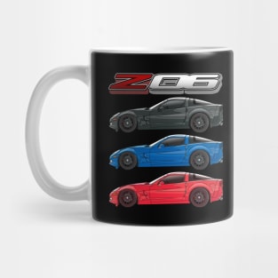 Sports Car Corvette C6 Mug